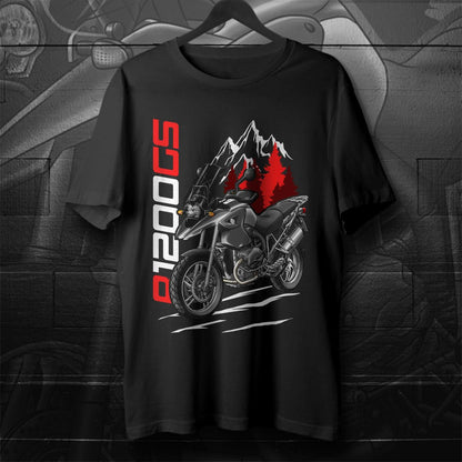BMW R1200 GS 2004-07 T-Shirt - Motorcycle Tee Shirt for ADV Riders