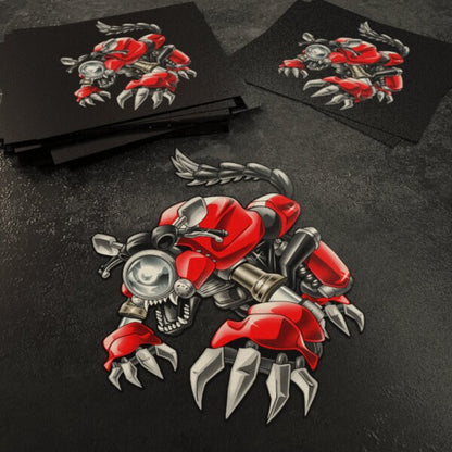 Ducati Sport Classic Stickers - Set of 3 Motorcycle Decals for Riders