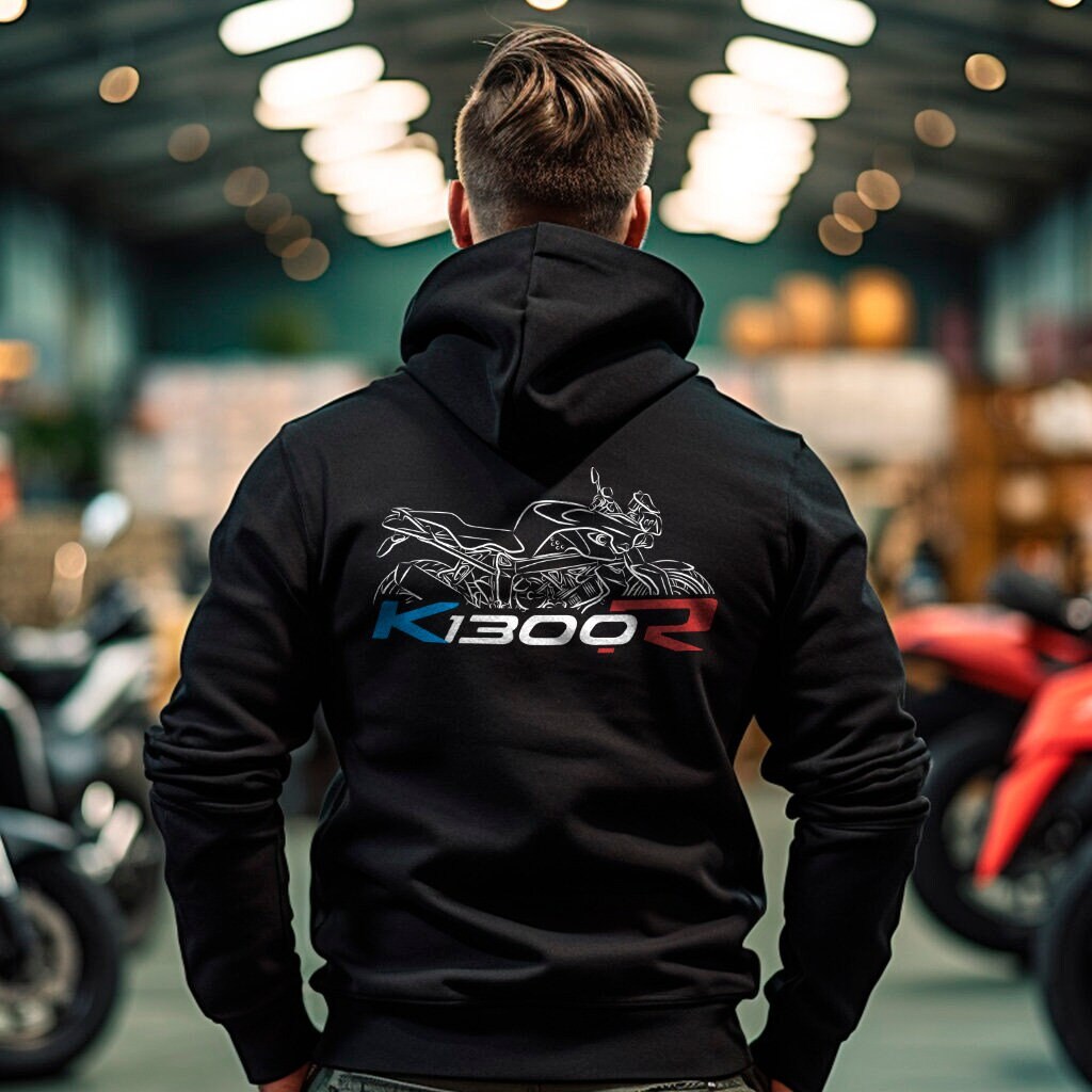 BMW K1300R Hoodie - Motorcycle Sweatshirt for Motorrad Riders