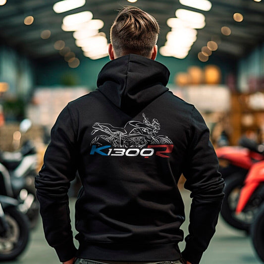 BMW K1300R Hoodie - Motorcycle Sweatshirt for Motorrad Riders