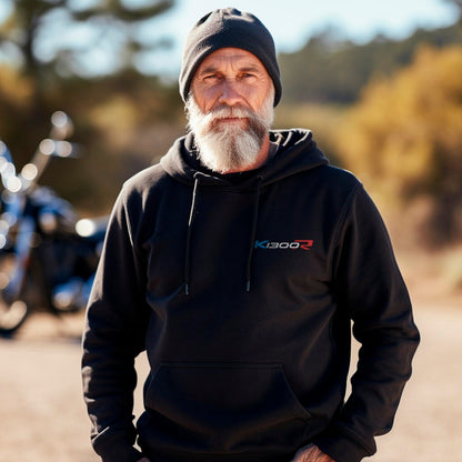 BMW K1300R Hoodie - Motorcycle Sweatshirt for Motorrad Riders
