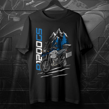 BMW R1200 GS 2004-07 T-Shirt - Motorcycle Tee Shirt for ADV Riders