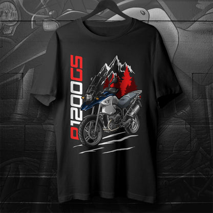 BMW R1200 GS 2004-07 T-Shirt - Motorcycle Tee Shirt for ADV Riders