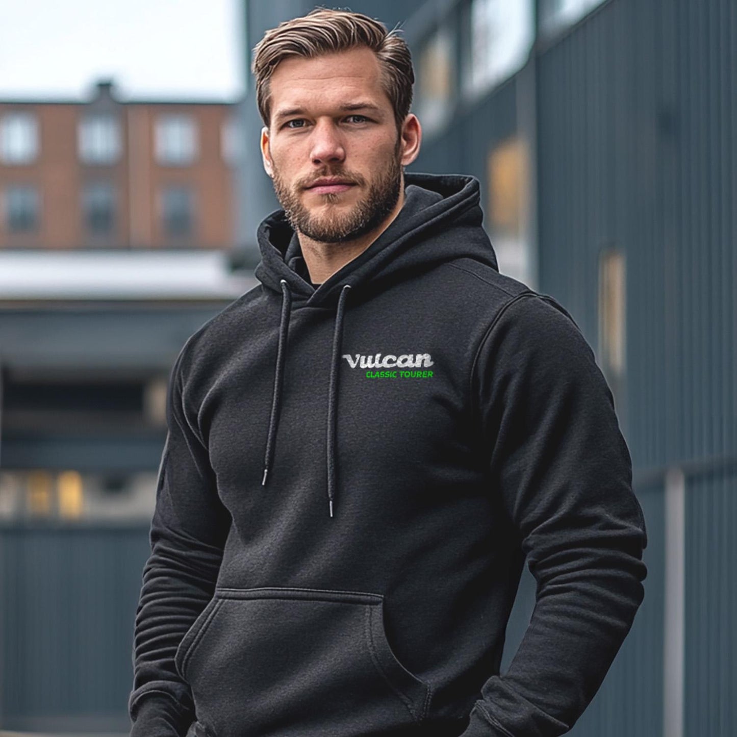 Kawasaki VN1500 Vulcan Classic Tourer & Nomad 1998-2004 Inspired Hoodie - Motorcycle Sweatshirt for Riders