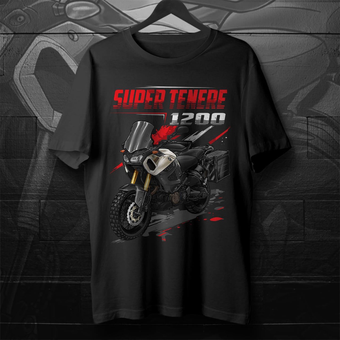 Yamaha XT1200Z Super Tenere T-Shirt - ADV Motorcycle Tee Shirt
