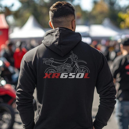 Honda XR650L Inspired Hoodie - Motorcycle Sweatshirt for Riders