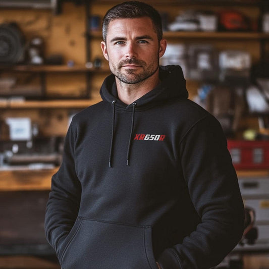 Honda XR650R Inspired Hoodie - Motorcycle Sweatshirt for Riders