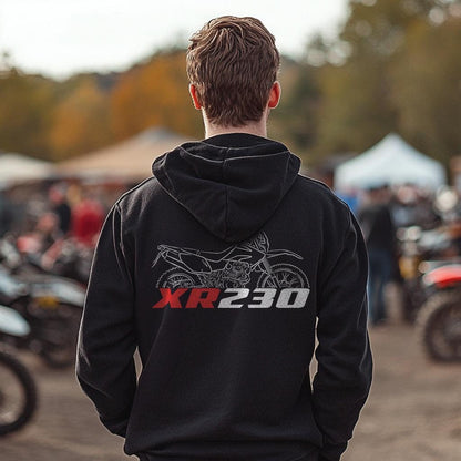 Honda XR230 Inspired Hoodie - Motorcycle Sweatshirt for Riders