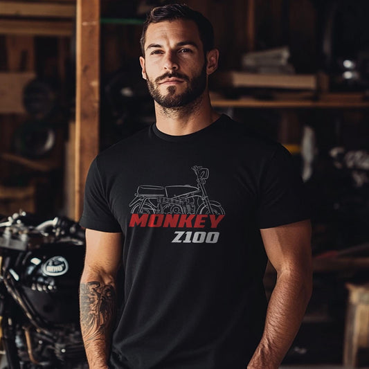 Honda Z100 1961 Inspired T-Shirt - Motorcycle Tee Shirt for Riders