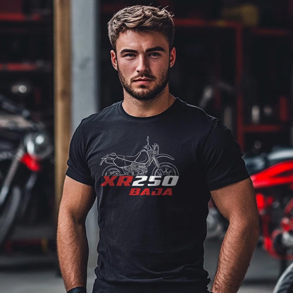 Honda XR250 Baja Inspired T-Shirt - Motorcycle Tee Shirt for Riders