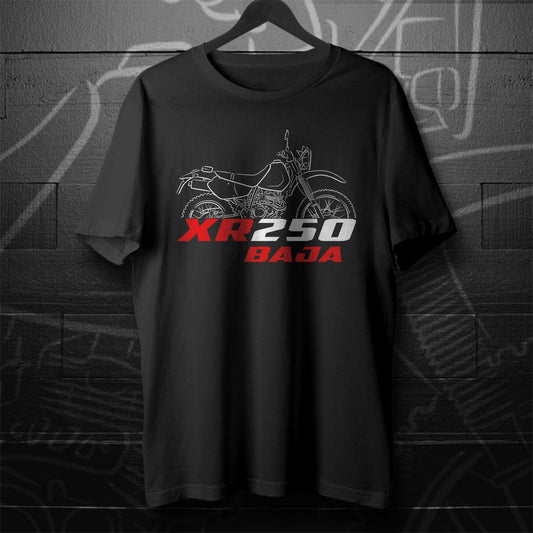 Honda XR250 Baja Inspired T-Shirt - Motorcycle Tee Shirt for Riders