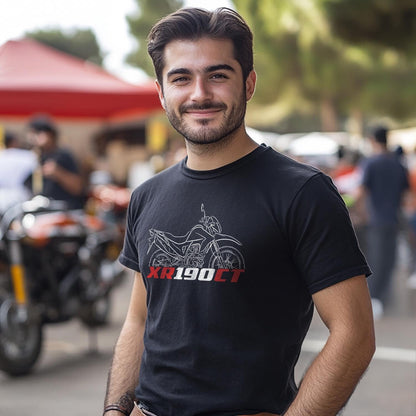 Honda XR190CT Inspired T-Shirt - Motorcycle Tee Shirt for Riders
