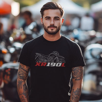 Honda XR190L Inspired T-Shirt - Motorcycle Tee Shirt for Riders