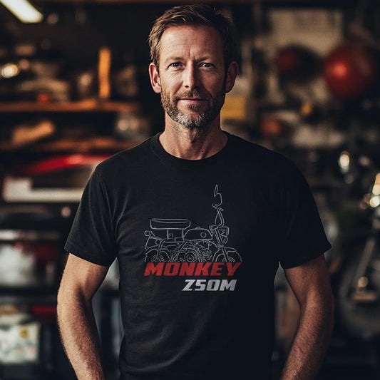 Honda Z50M Inspired T-Shirt - Motorcycle Tee Shirt for Riders