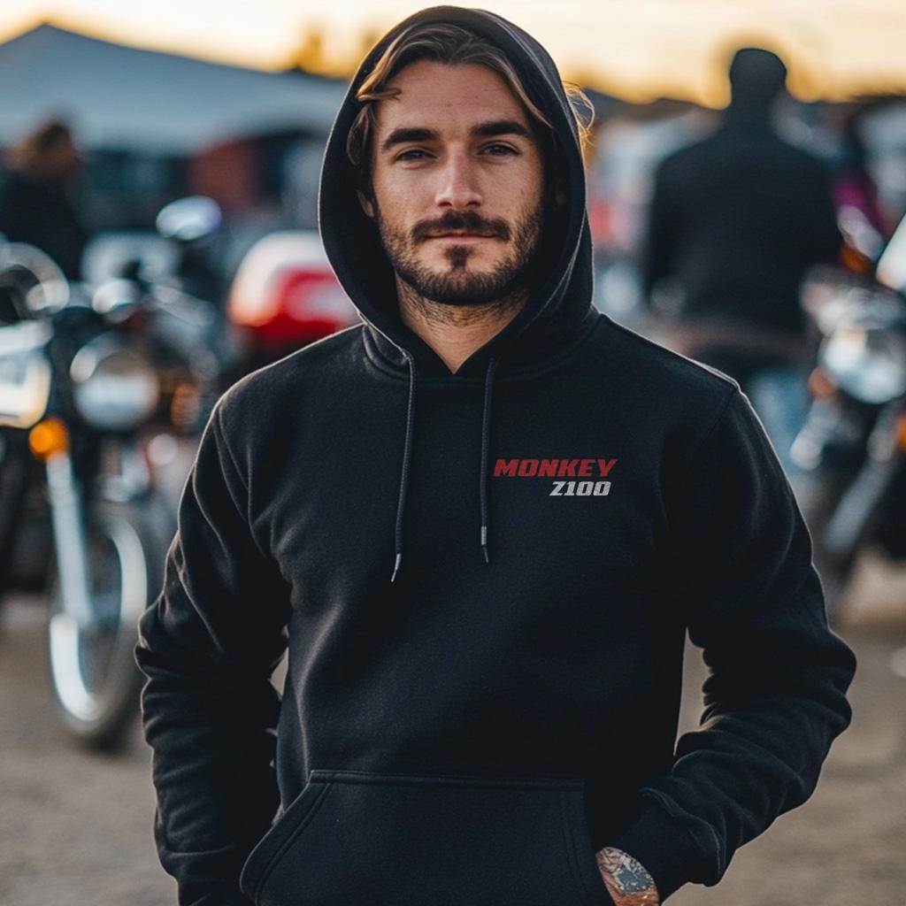 Honda Z100 1961 Inspired Hoodie - Motorcycle Sweatshirt for Riders