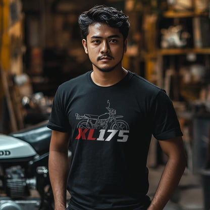 Honda XL175 Inspired T-Shirt - Motorcycle Tee Shirt for Riders
