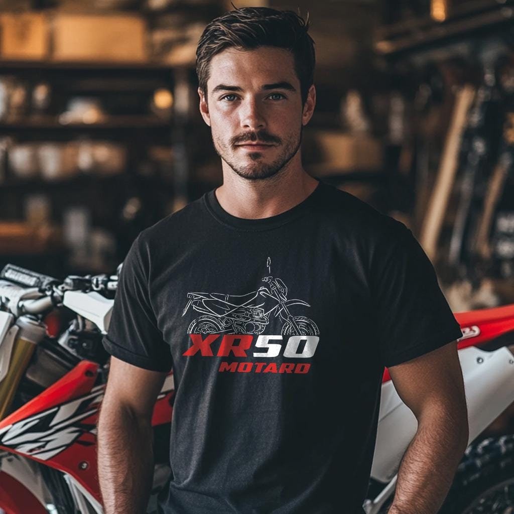 Honda XR50 Motard 2006 Inspired T-Shirt - Motorcycle Tee Shirt for Riders