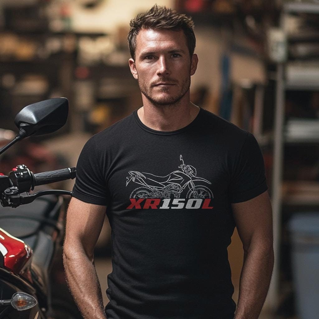 Honda XR150L Inspired T-Shirt - Motorcycle Tee Shirt for Riders