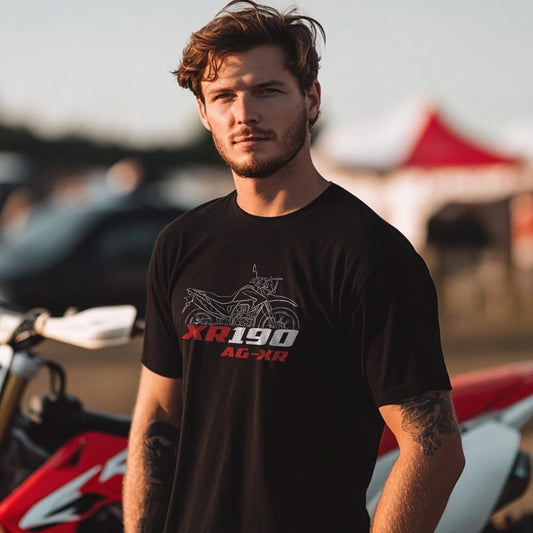 Honda XR190 AG-XR Inspired T-Shirt - Motorcycle Tee Shirt for Riders