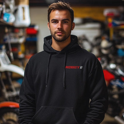 Honda Monkey R Inspired Hoodie - Motorcycle Sweatshirt for Riders
