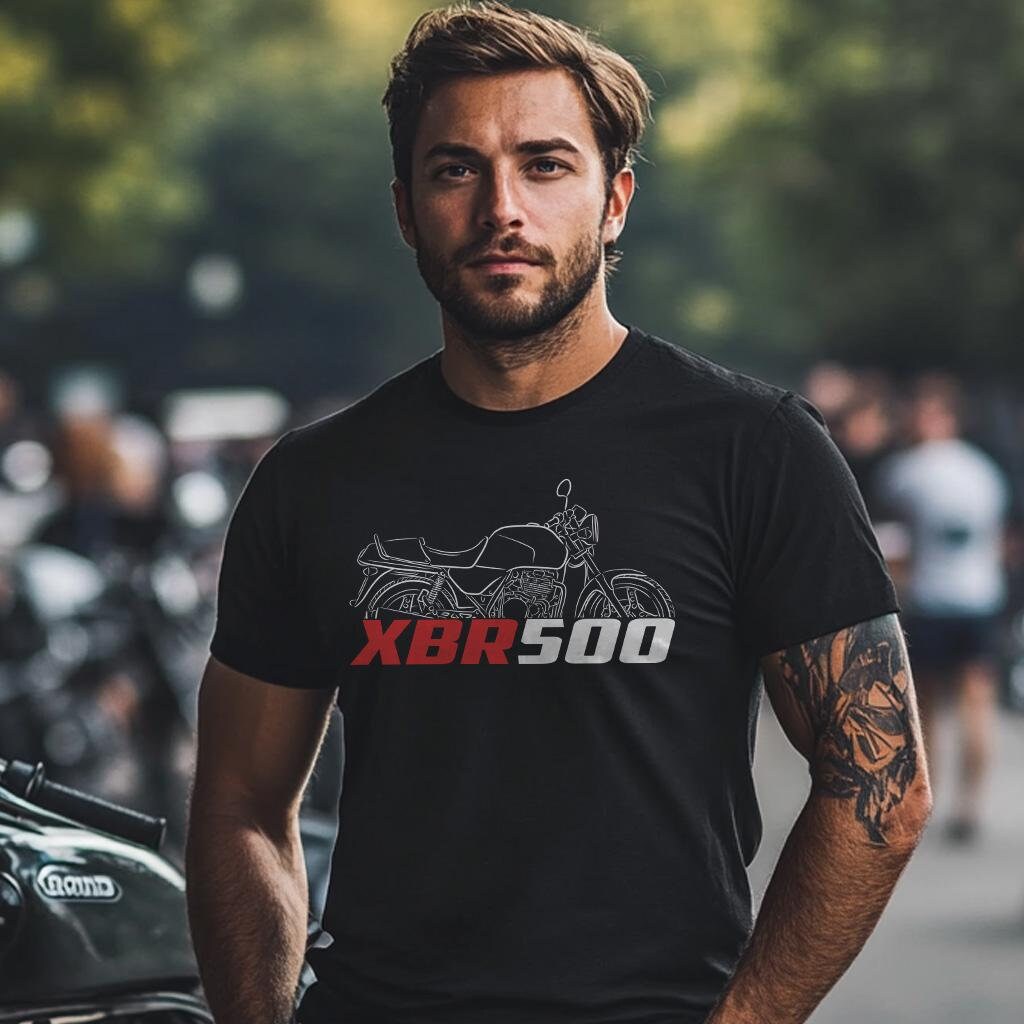 Honda XBR500 Inspired T-Shirt - Motorcycle Tee Shirt for Riders