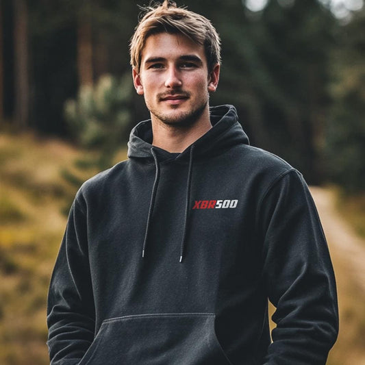 Honda XBR500 Inspired Hoodie - Motorcycle Sweatshirt for Riders