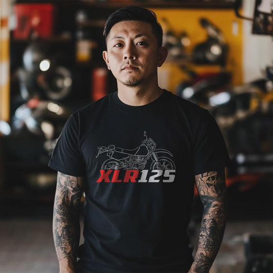 Honda XLR125 Inspired T-Shirt - Motorcycle Tee Shirt for Riders