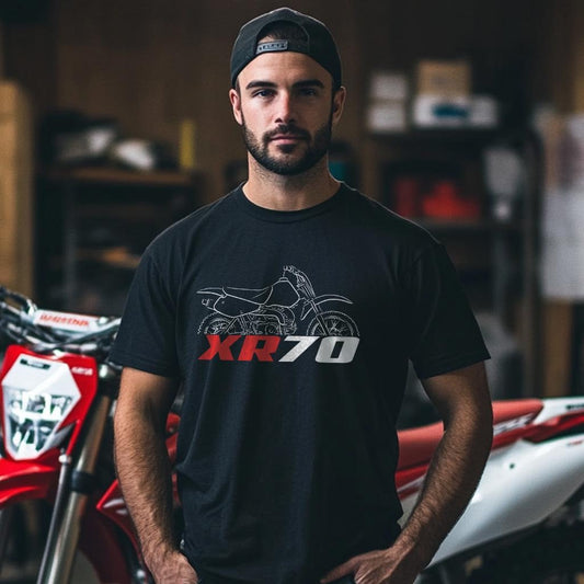 Honda XR70 Inspired T-Shirt - Motorcycle Tee Shirt for Riders
