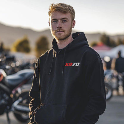 Honda XR70 Inspired Hoodie - Motorcycle Sweatshirt for Riders