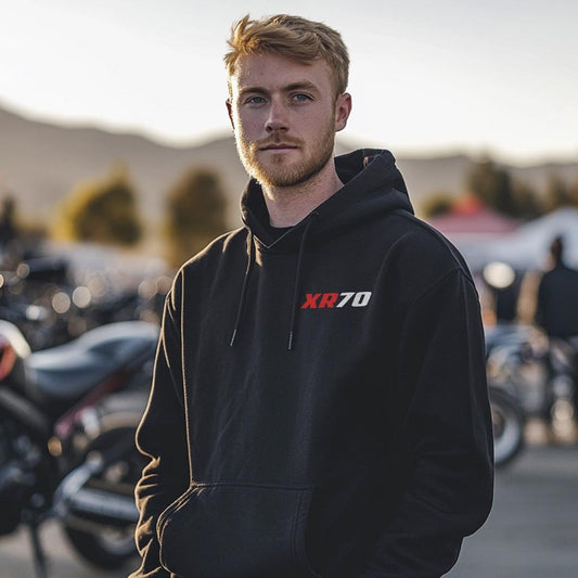 Honda XR70 Inspired Hoodie - Motorcycle Sweatshirt for Riders