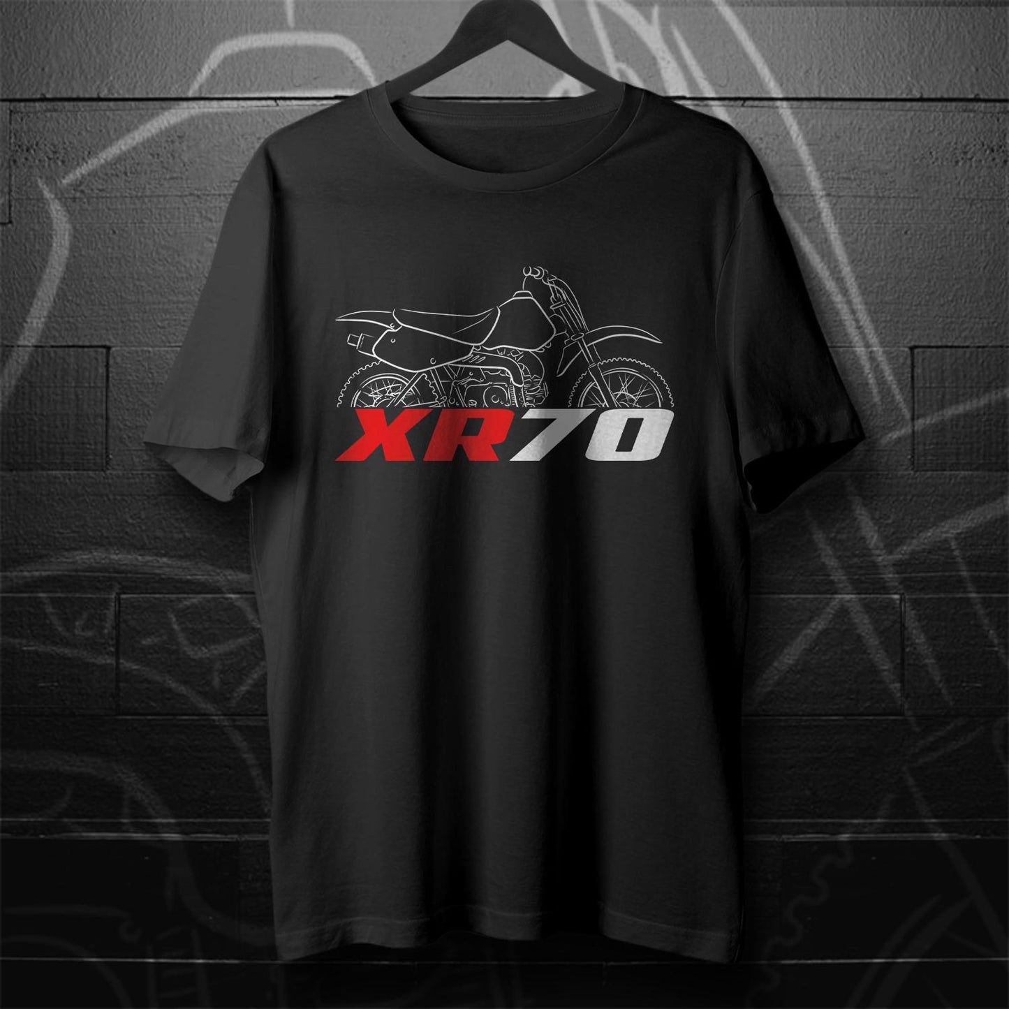 Honda XR70 Inspired T-Shirt - Motorcycle Tee Shirt for Riders