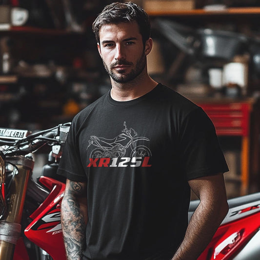Honda XR125L Inspired T-Shirt - Motorcycle Tee Shirt for Riders
