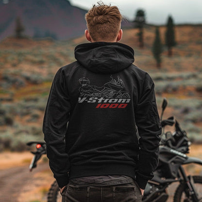 Suzuki V-STROM 1000 Hoodie - Motorcycle Sweatshirt for ADV Riders