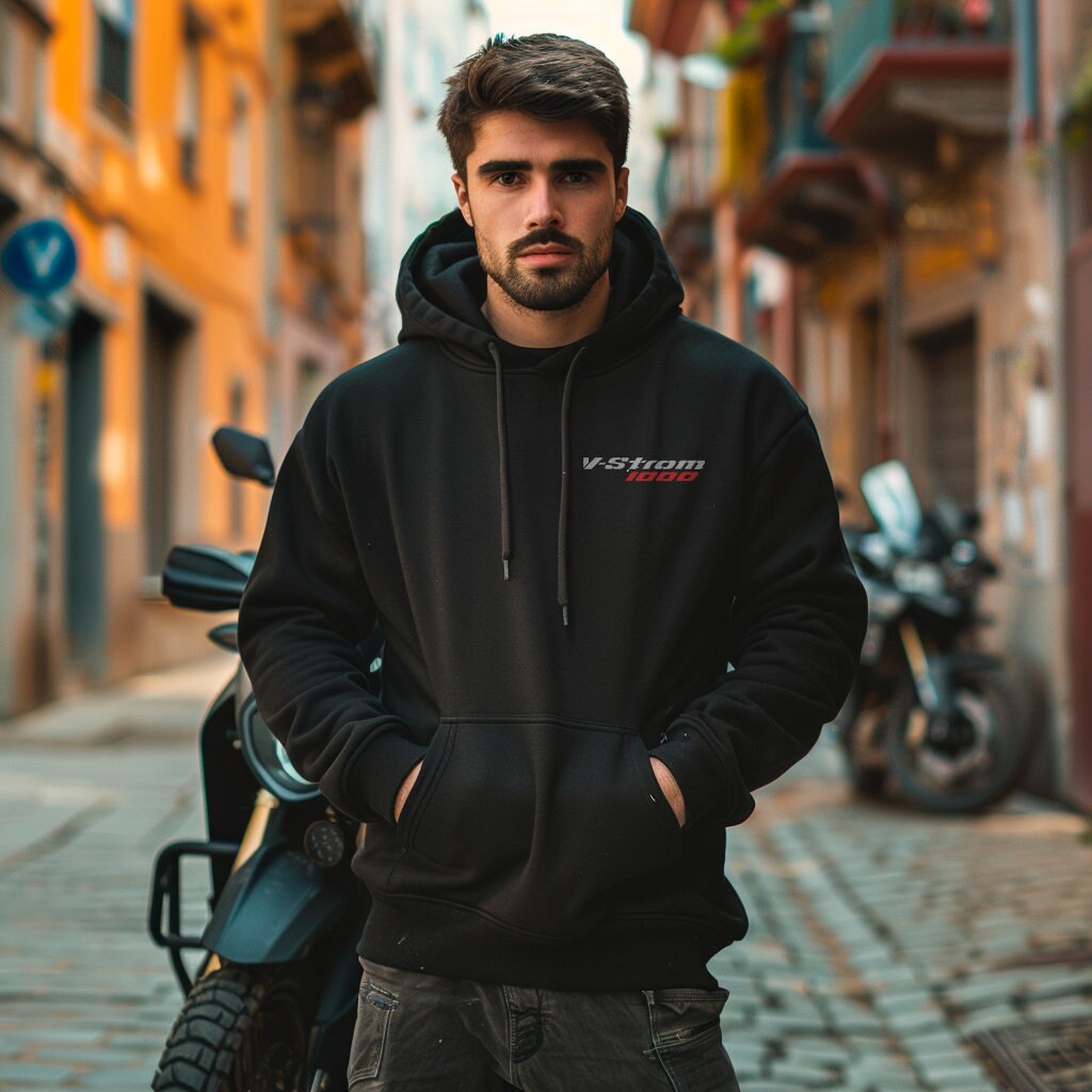 Suzuki V-STROM 1000 Hoodie - Motorcycle Sweatshirt for ADV Riders