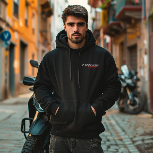 Suzuki V-STROM 1000 Hoodie - Motorcycle Sweatshirt for ADV Riders