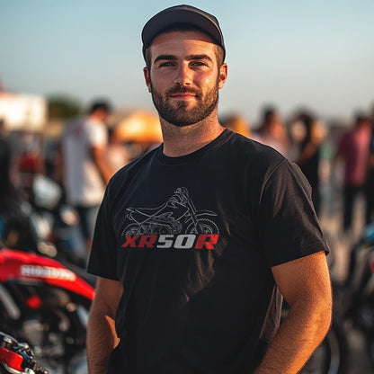 Honda XR50R Inspired T-Shirt - Motorcycle Tee Shirt for Riders