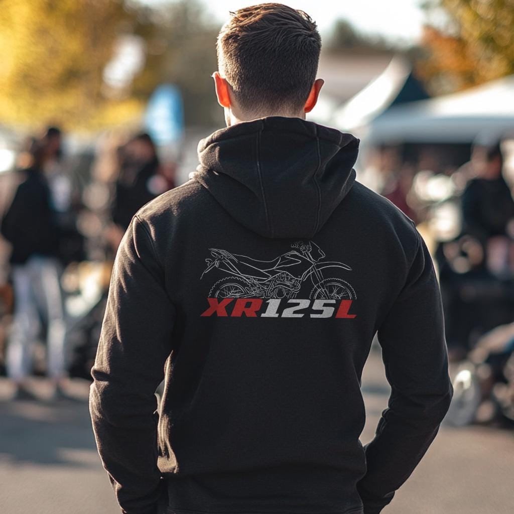 Honda XR125L Inspired Hoodie - Motorcycle Sweatshirt for Riders