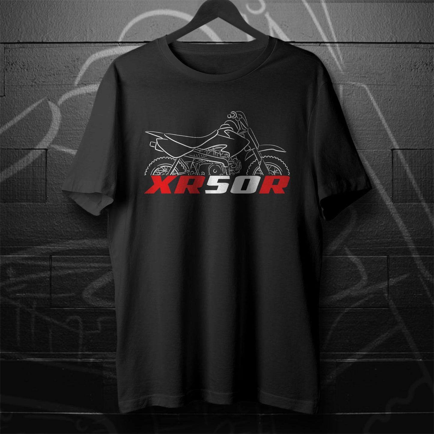 Honda XR50R Inspired T-Shirt - Motorcycle Tee Shirt for Riders