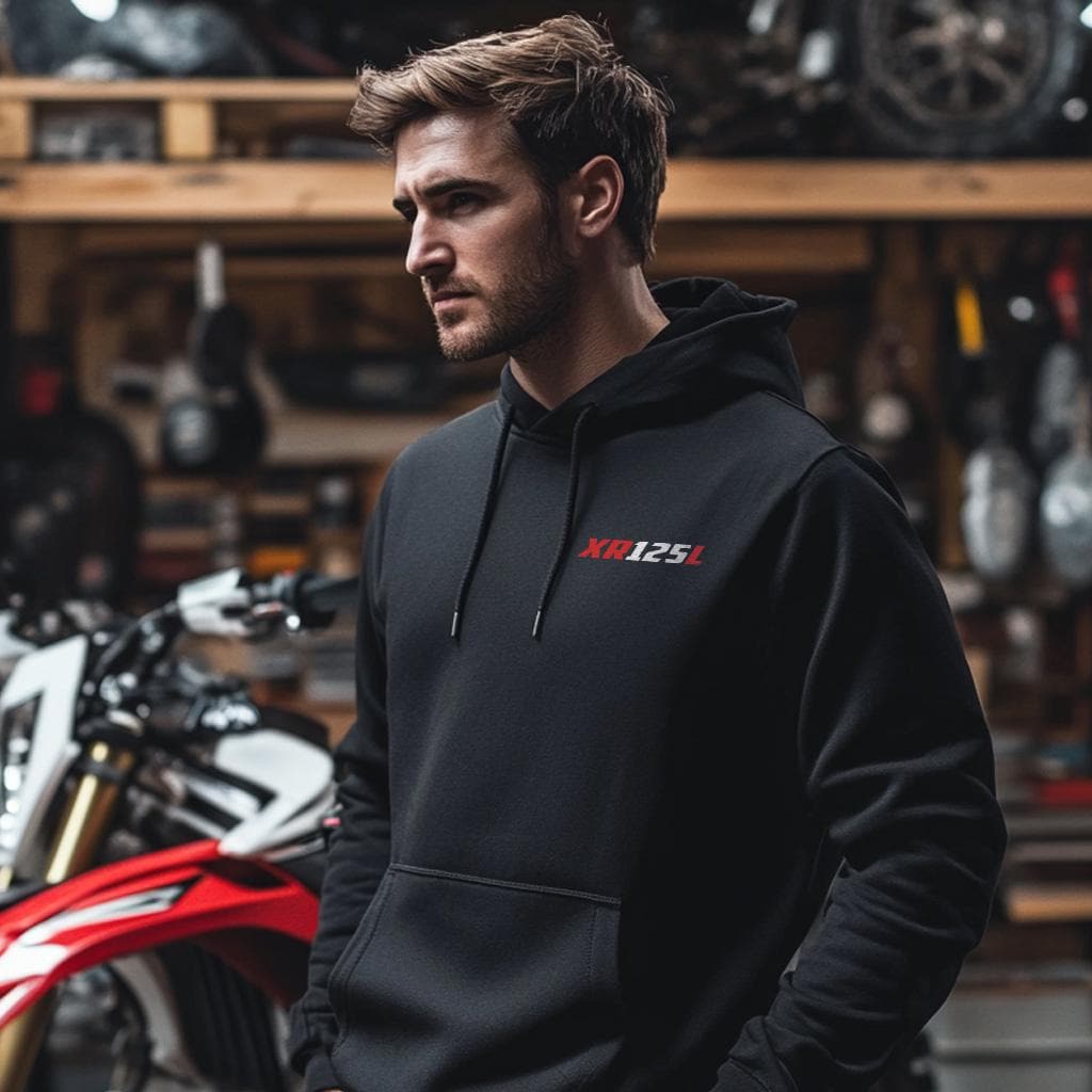 Honda XR125L Inspired Hoodie - Motorcycle Sweatshirt for Riders