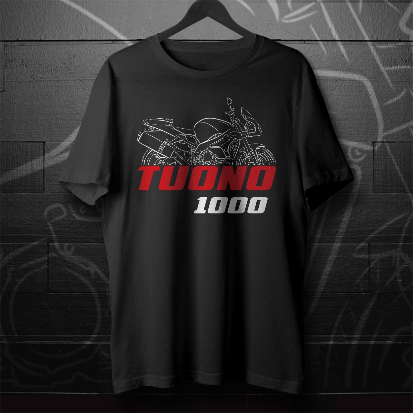 Aprilia Tuono 1000 Inspired T-Shirt - Motorcycle Tee Shirt for Riders