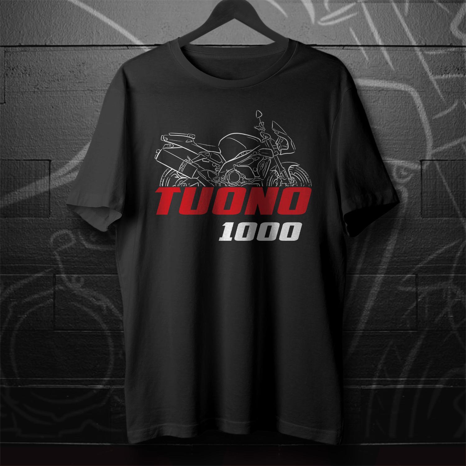 Aprilia Tuono 1000 Inspired T-Shirt - Motorcycle Tee Shirt for Riders
