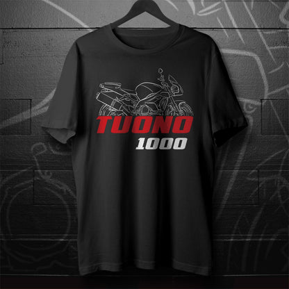 Aprilia Tuono 1000 Inspired T-Shirt - Motorcycle Tee Shirt for Riders
