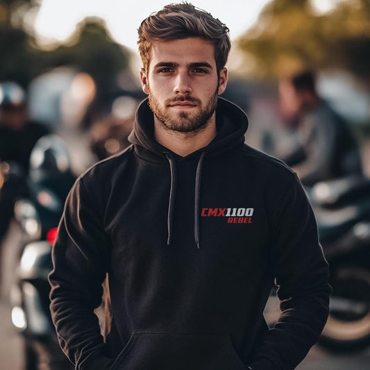 Honda CMX1100 Rebel Inspired Hoodie - Motorcycle Sweatshirt