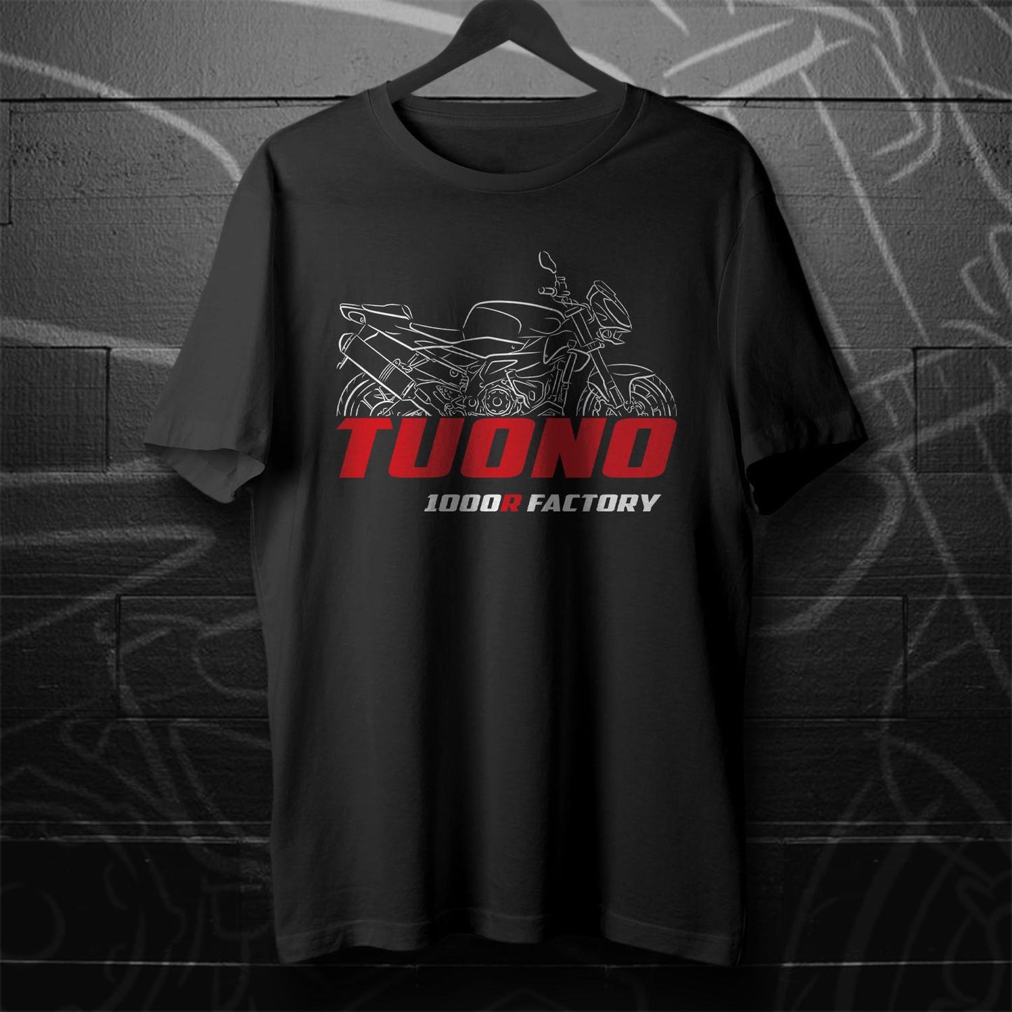 Aprilia Tuono 1000 Inspired T-Shirt - Motorcycle Tee Shirt for Riders