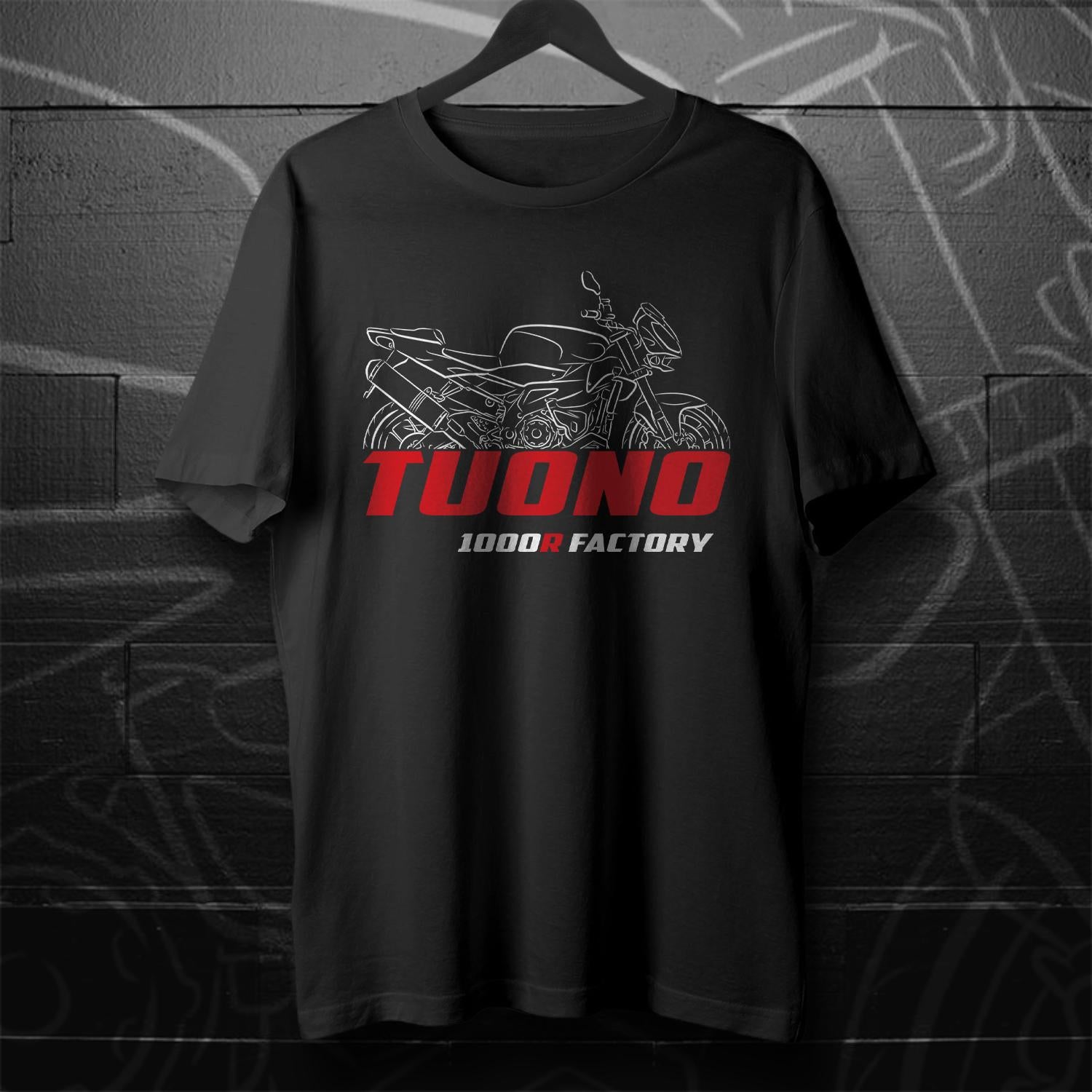 Aprilia Tuono 1000 Inspired T-Shirt - Motorcycle Tee Shirt for Riders