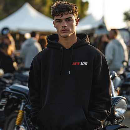 Honda Ape 100 Inspired Hoodie - Motorcycle Sweatshirt for Riders