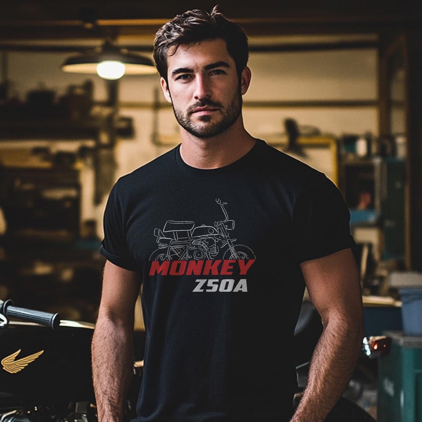 Honda Z50A Inspired T-Shirt - Motorcycle Tee Shirt for Riders