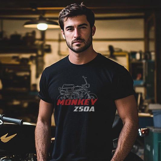 Honda Z50A Inspired T-Shirt - Motorcycle Tee Shirt for Riders