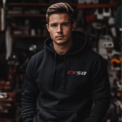 Honda CY50 Inspired Hoodie - Motorcycle Sweatshirt for Riders