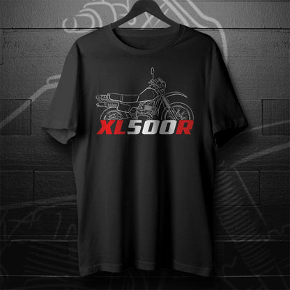 Honda XL500 | R & S Inspired T-Shirt - Motorcycle Tee Shirt for Riders
